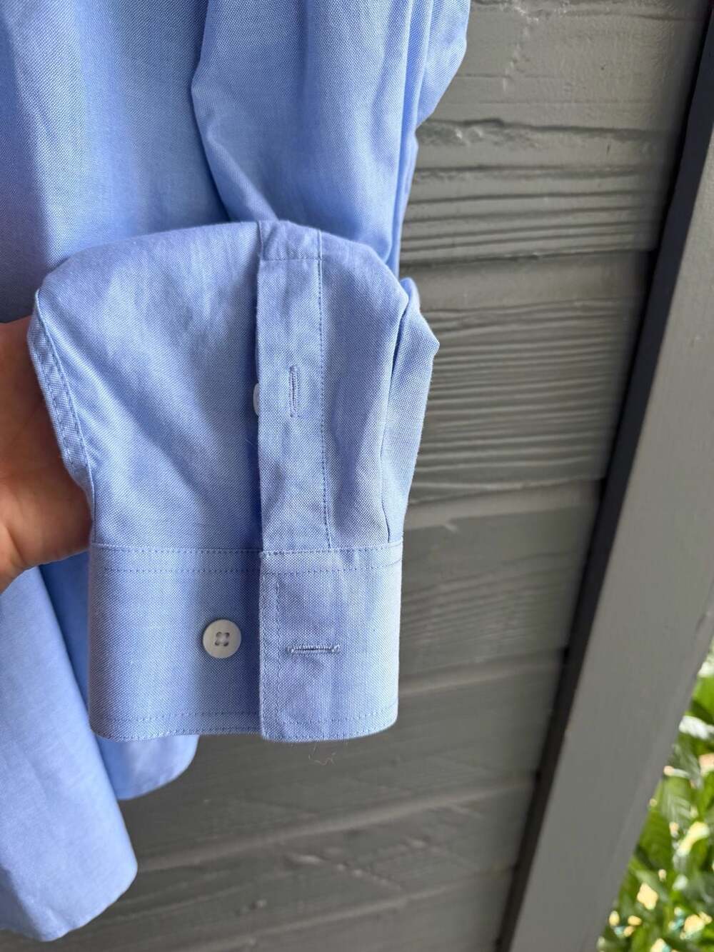 Harley-Davidson Men's Light Blue Long Sleeve Button-Down Oxford Shirt (Size 3XL) - Picture 5 of 7